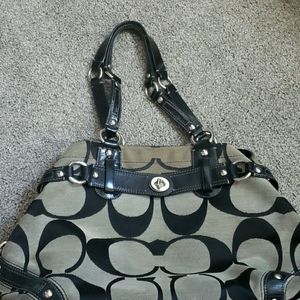 Coach Canvas Tote